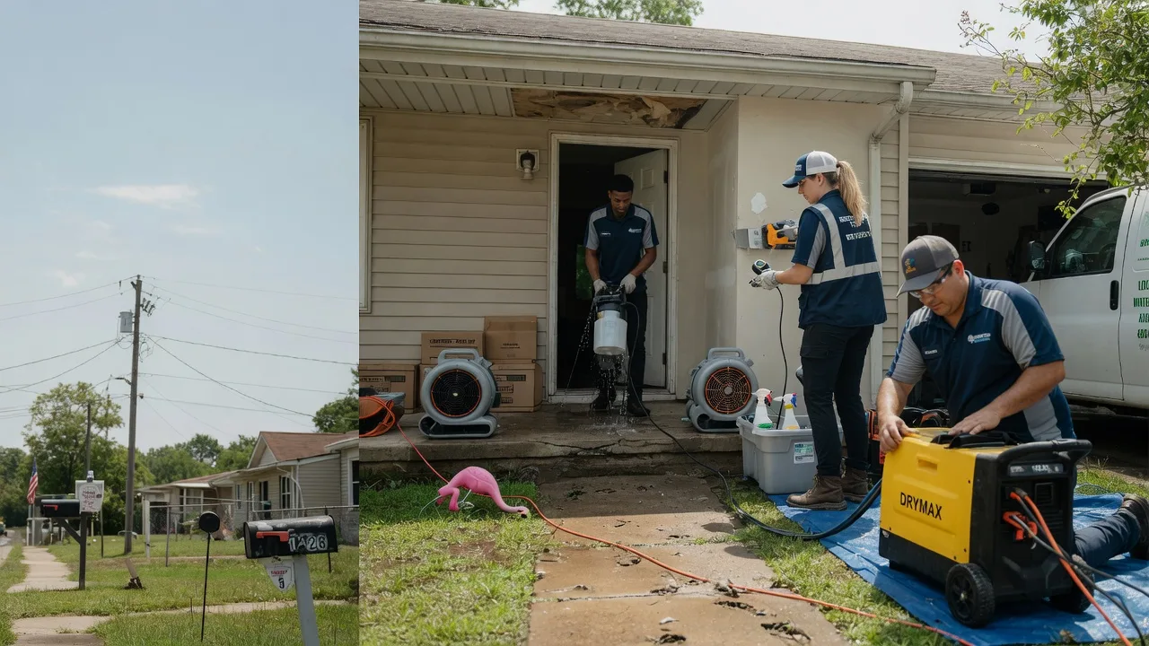 Storm Damage Water Removal in Burnettsville, IN near me
